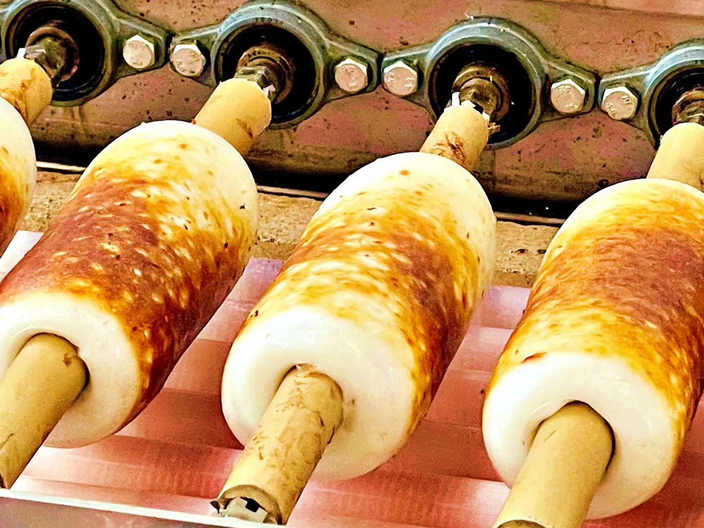ちくわの製造工程の画像