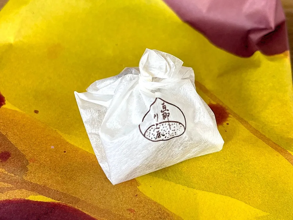 個包装の恵那川上屋の栗きんとんの画像