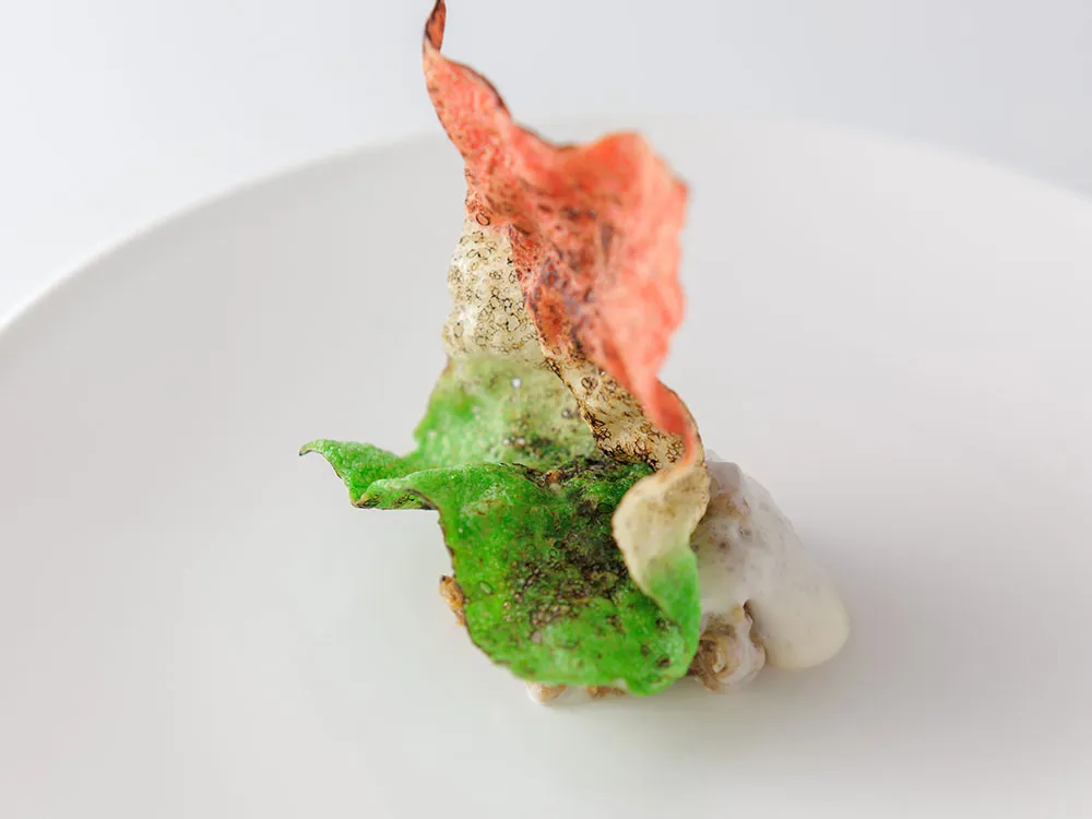 ラザニアの端っこのカリカリ部分