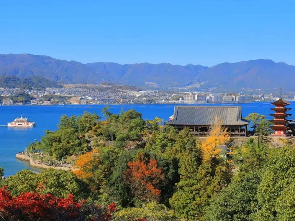 弥山からの眺望