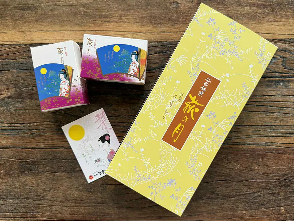 「萩の月」のパッケージ