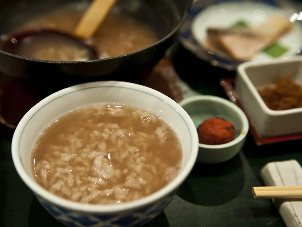 茶粥の画像