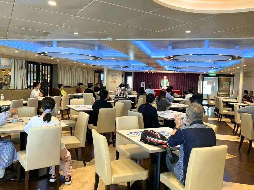 首都圏~北海道航路での船内イベントの画像