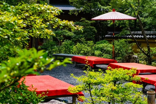 金閣寺・不動釜茶所の画像