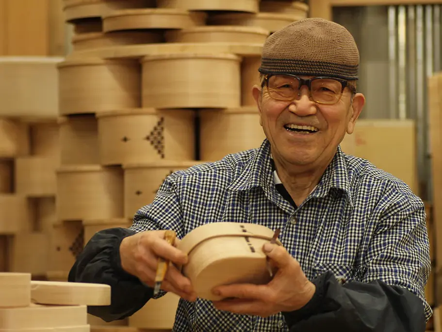 柴田慶信商店初代・取締役会長柴田慶信さんの画像