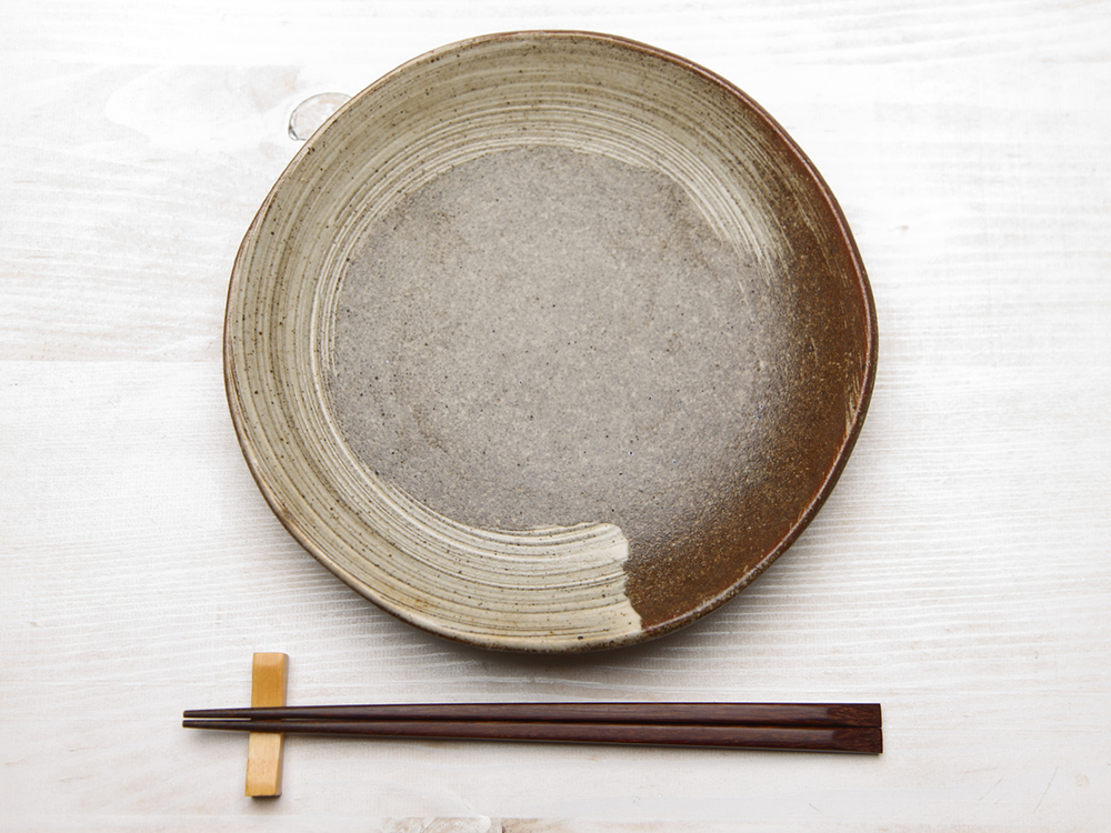 唐津焼風の小皿の画像）