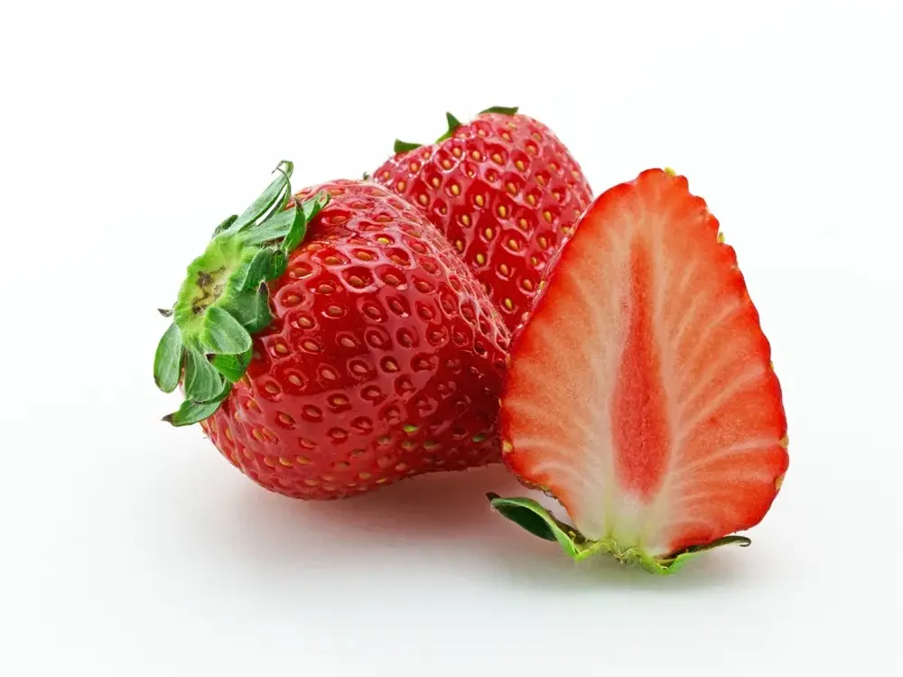 とちおとめ断面の画像