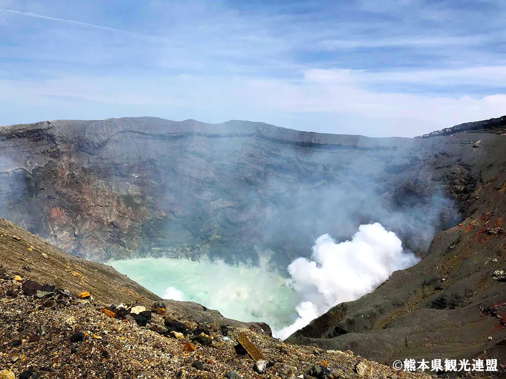 阿蘇中岳火口の画像