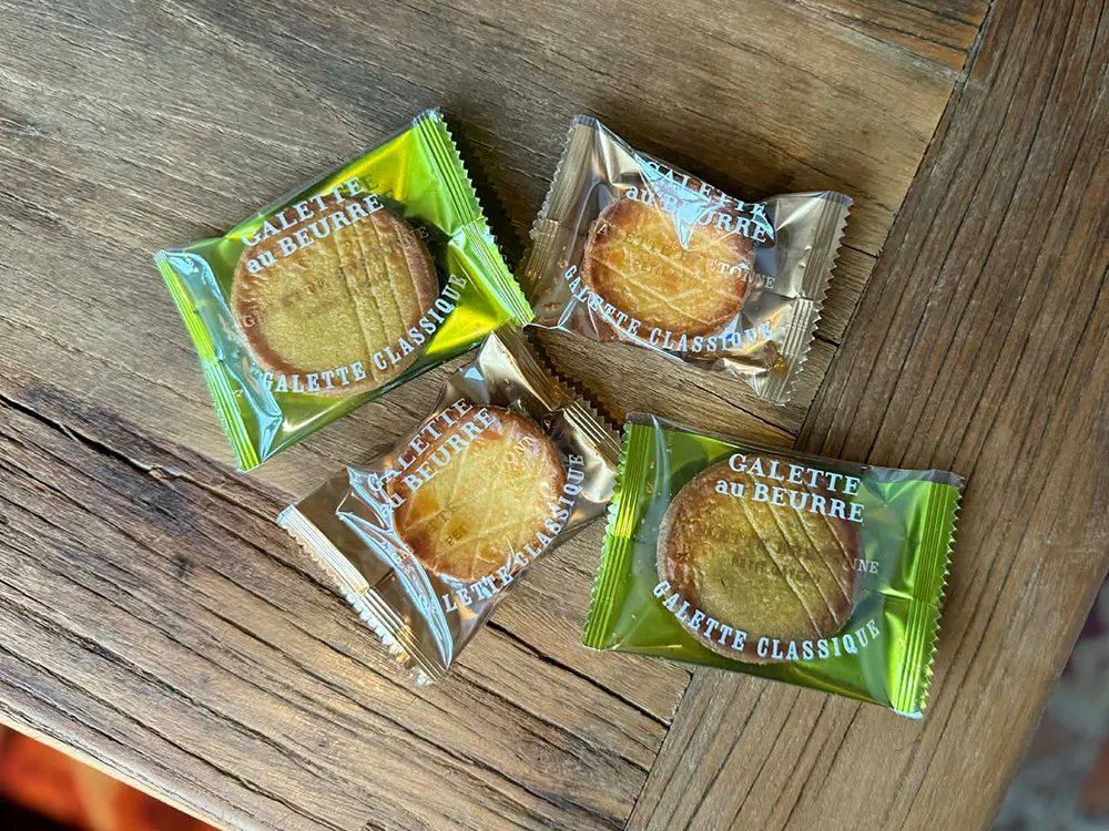ガレット ブルトンヌの定番とピスターシュ