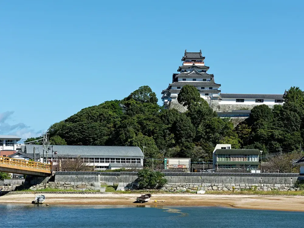 唐津市の唐津城の画像