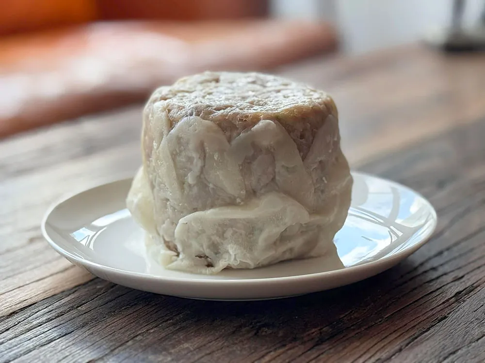 温めた「ジャンボシウマイmini」