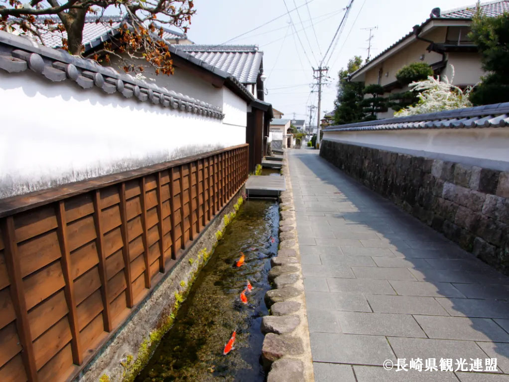 鯉の泳ぐまちの画像