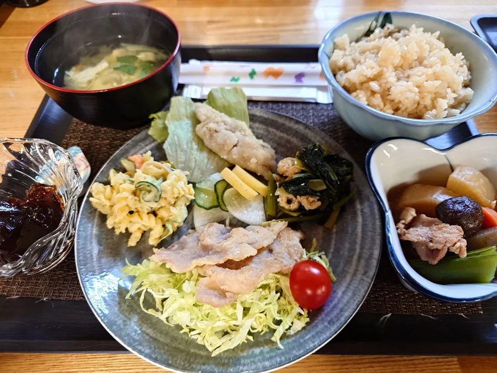 わたらせ茶屋の500円ランチの画像