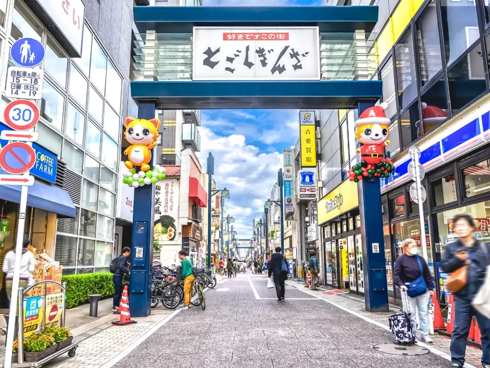 戸越銀座商店街の画像