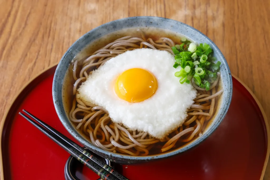 月見そばの画像