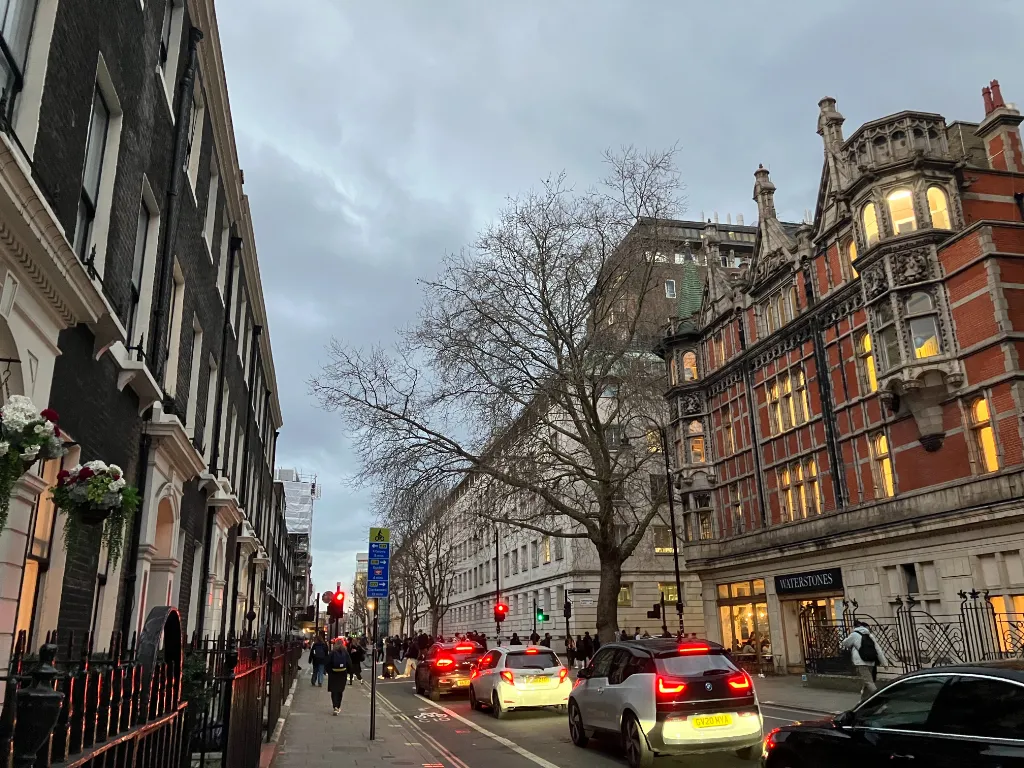 ロンドンの街並みの画像