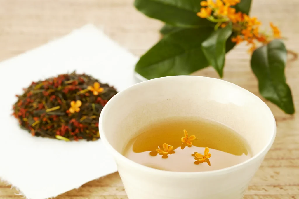 桂花茶の画像